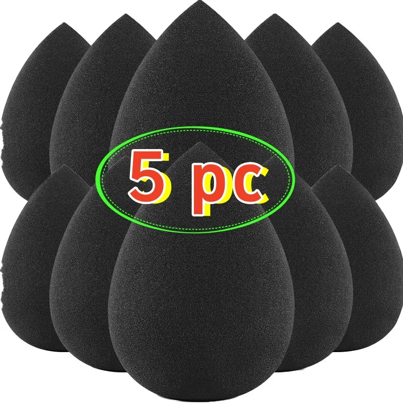 10 Pcs Professional Makeup Sponge Set Latex Free  Soft Setting Face Puffs Multicolor  Blender Cosmetic Applicator - Hiccupzz
