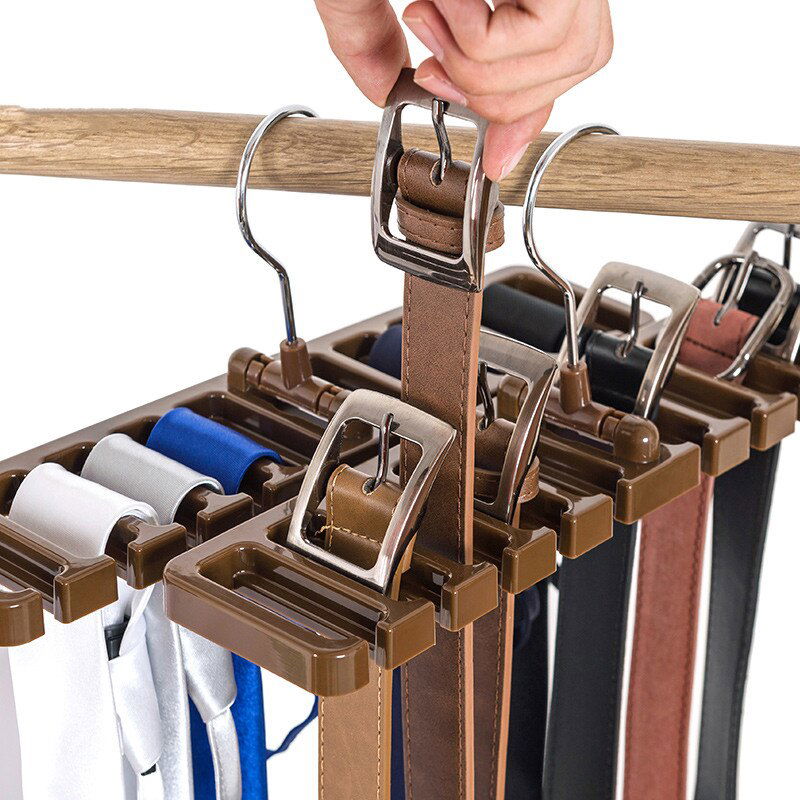 10 Slot Tie Belt Hanger - Hiccupzz