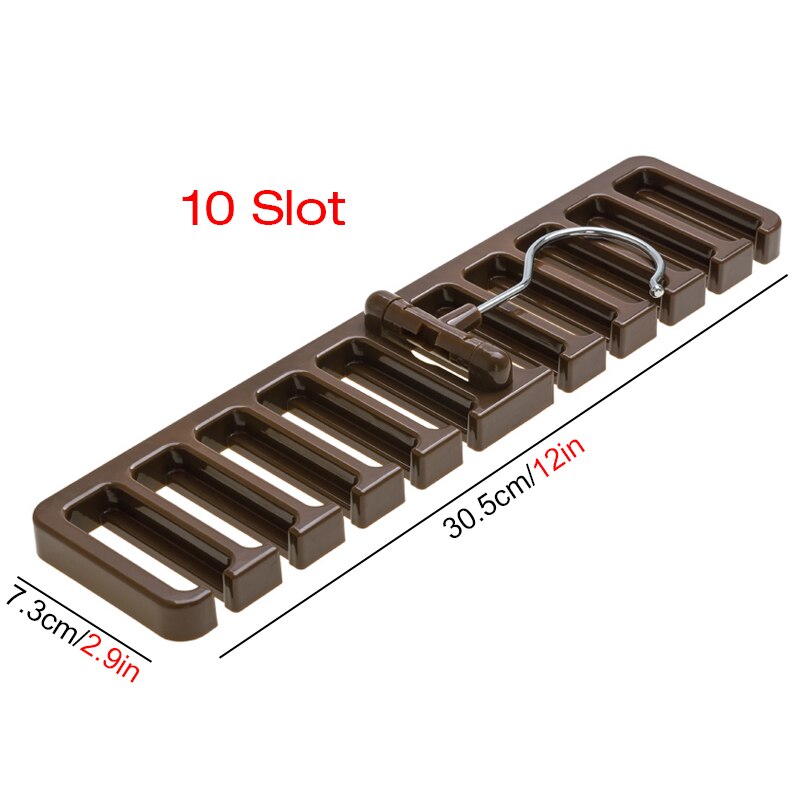 10 Slot Tie Belt Hanger - Hiccupzz