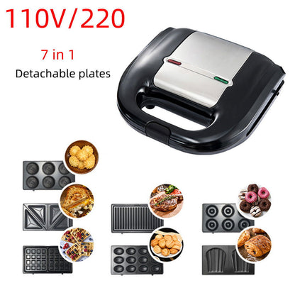 110V 7-in-1 Sandwich Machine Donut - Hiccupzz