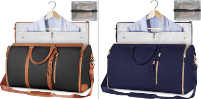 Large-Capacity Waterproof Travel Duffle Bag for Women – Foldable Clothes Tote