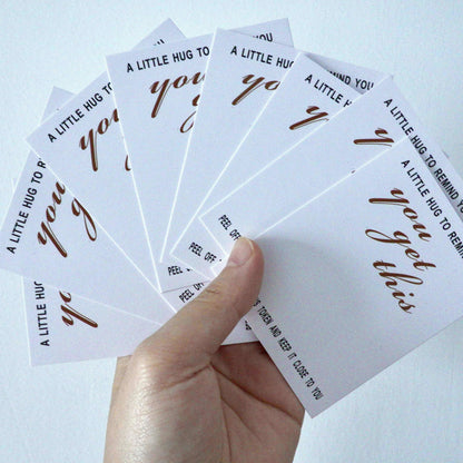 11 Pcs Pocket Hug Greeting Cards with Envelopes – Ideal for Business, Personal, and Special Occasions, Includes Note Space for Gratitude - Hiccupzz