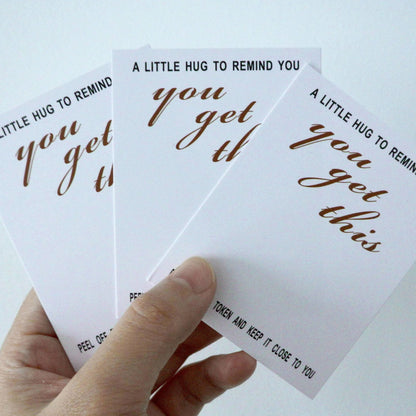 11 Pcs Pocket Hug Greeting Cards with Envelopes – Ideal for Business, Personal, and Special Occasions, Includes Note Space for Gratitude - Hiccupzz