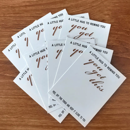 11 Pcs Pocket Hug Greeting Cards with Envelopes – Ideal for Business, Personal, and Special Occasions, Includes Note Space for Gratitude - Hiccupzz