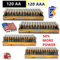 120 AA & 120 AAA Batteries (1.5V) – Fresh Wholesale Lot for Household Devices - Hiccupzz