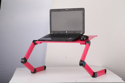 Laptop Table Stand With Adjustable Folding Ergonomic Design Stand - Hiccupzz