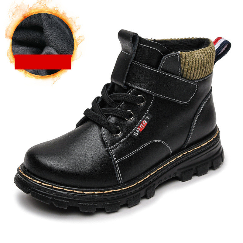 New British Style Children's Boots For Autumn And Winter