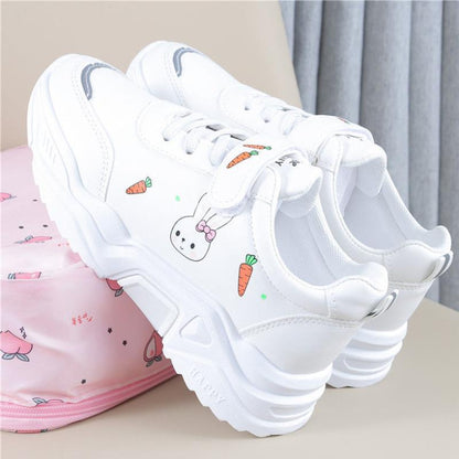 Spring And Autumn Primary School Students Casual All-match Pu Running Shoes - Hiccupzz