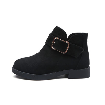Big kids suede leather boots - Hiccupzz