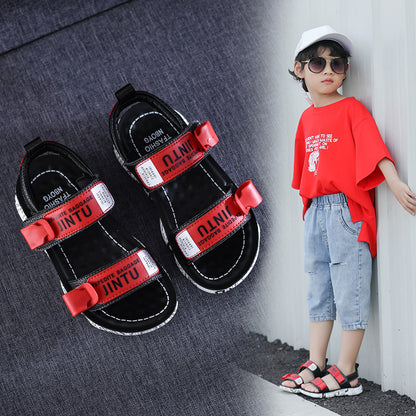 Boys Sandals New Men's Big Kids Korean Version - Hiccupzz