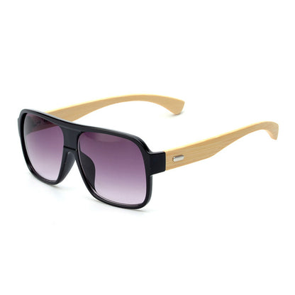 Wooden square sunglasses - Hiccupzz