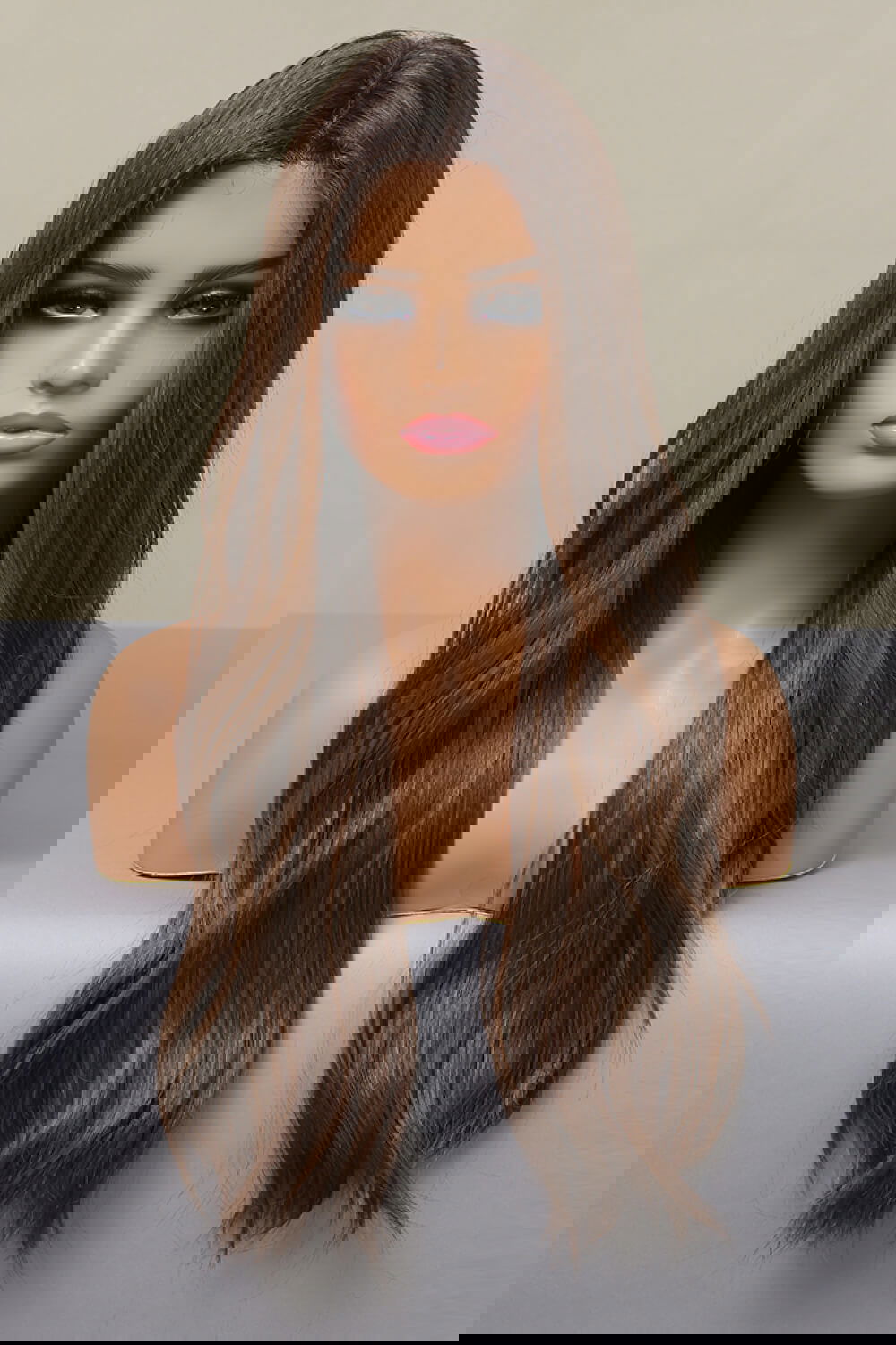 13*2" Lace Front Wigs Synthetic Long Wave 26" Heat Safe 150% Density - Hiccupzz