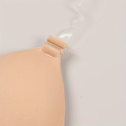 Women Adhesive bra Nipple Covers Breast Pasties Knit Love Pattern Self-adhesive Invisible Nipple Stickers Breast Covers - Hiccupzz