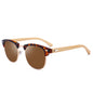 New fashion sunglasses men's classic bamboo legs bamboo glasses sunglasses sunglasses driving mirror - Hiccupzz