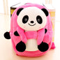 Cartoon panda plush children's school bag - Hiccupzz