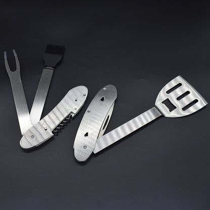 5-In-1 BBQ Grilling Multi Tool Barbecue Grill Accessories - Hiccupzz