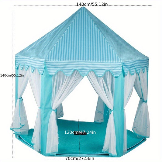 1 Pc Youngsters' Indoor Play Tent - Durable Polyester & PVC, Perfect for Outdoor Fun