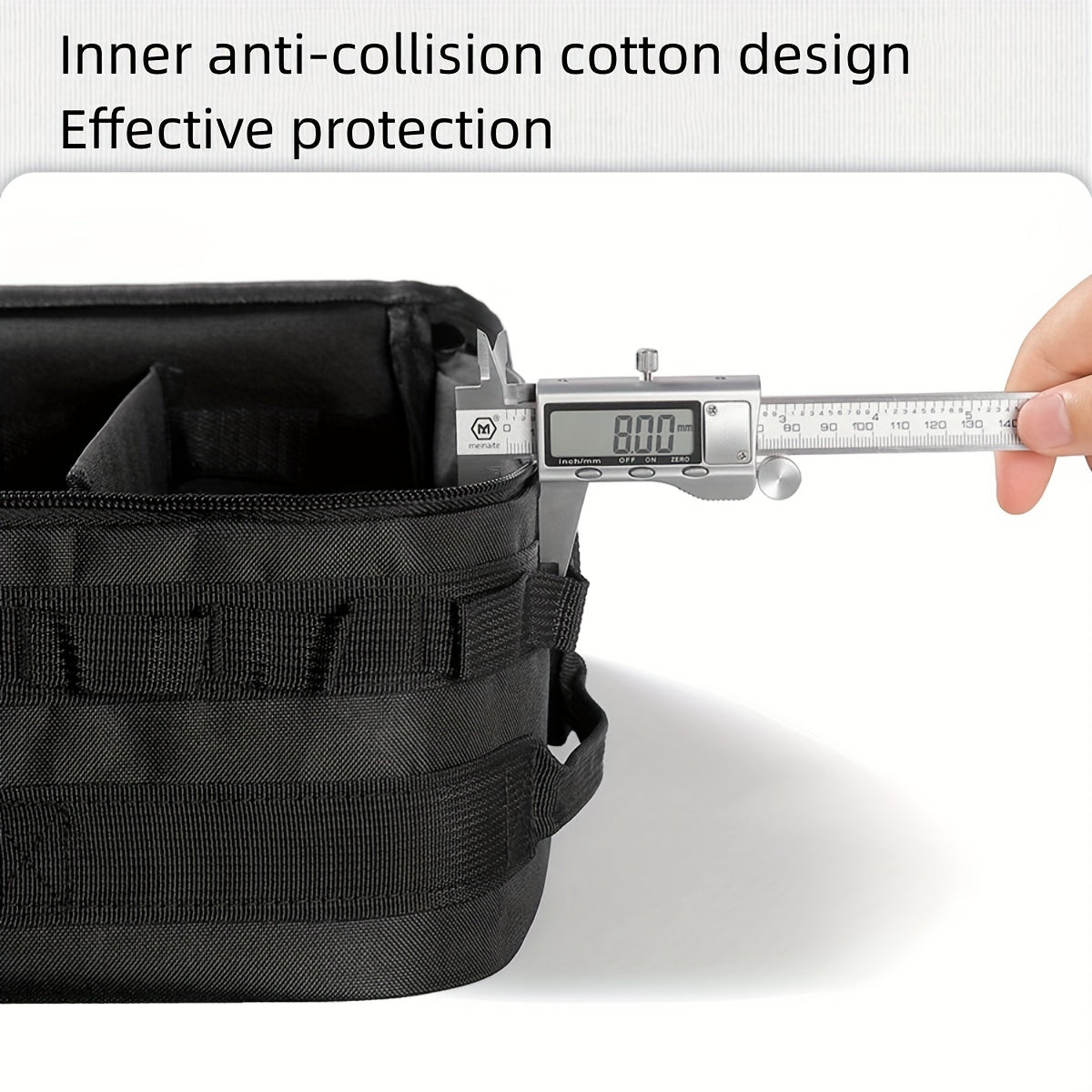 15L Large Capacity Outdoor Cooking Utensils Storage Bag with Picnic Pot & Gas Canister Holder - Hiccupzz