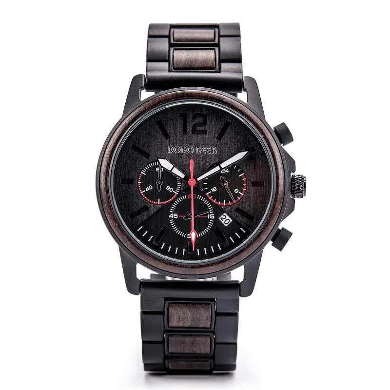 Explosive Wood Men's Watch