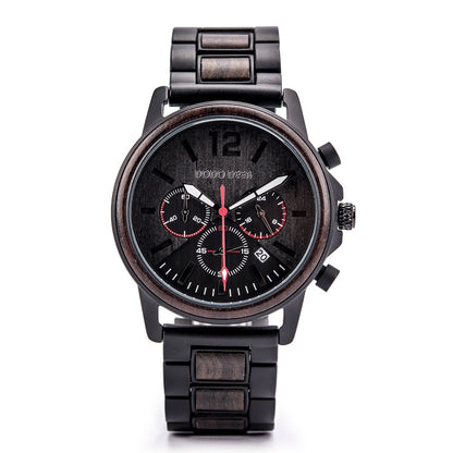 Explosive Wood Men's Watch - Hiccupzz