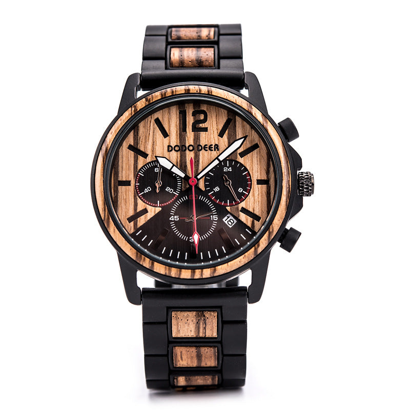 Explosive Wood Men's Watch