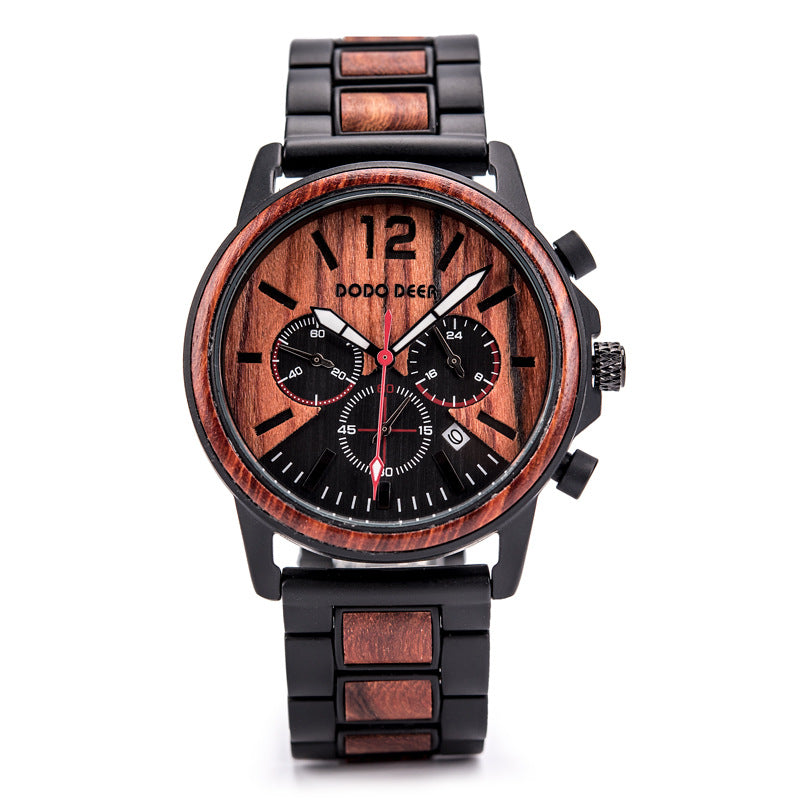 Explosive Wood Men's Watch