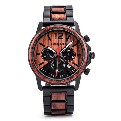 Explosive Wood Men's Watch - Hiccupzz