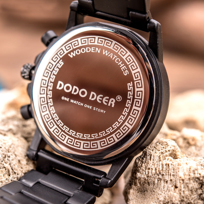 Explosive Wood Men's Watch