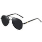 Polarized Sunglasses Men's Metal Sunglasses Color Film Sunglasses - Hiccupzz
