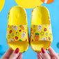 Children'S Slippers Summer New Boy Cartoon Car Baby Sandals Kids Indoor Non-Slip Girls Hole Shoes - Hiccupzz