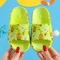 Children'S Slippers Summer New Boy Cartoon Car Baby Sandals Kids Indoor Non-Slip Girls Hole Shoes - Hiccupzz