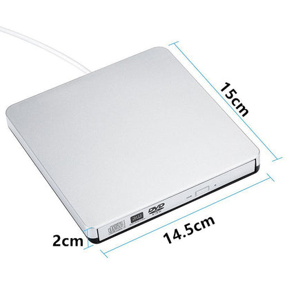 Computer External Mobile External Burning Optical Drive Tray Drive Disc Dvd Burner - Hiccupzz