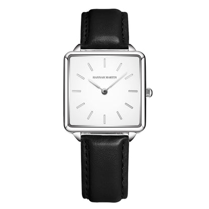 Fashion Small Square Watch Women's Watch Japanese Movement Students Square Women's Watch - Hiccupzz