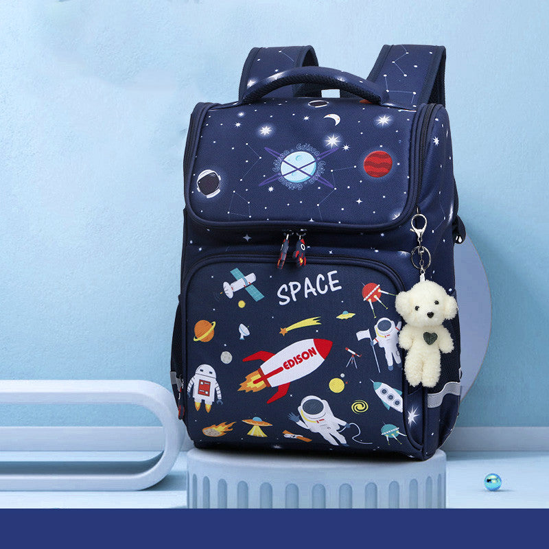 Space Boys School Backpack