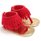 Baby Girl Toddler Shoes Multicolor Tassel Soft Sole Flip-flop Sandals Toddler Shoes - Hiccupzz