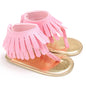Baby Girl Toddler Shoes Multicolor Tassel Soft Sole Flip-flop Sandals Toddler Shoes - Hiccupzz