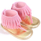 Baby Girl Toddler Shoes Multicolor Tassel Soft Sole Flip-flop Sandals Toddler Shoes - Hiccupzz