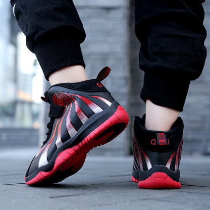 CUHK Boys' Running Shoes, Children's Training Basketball Shoes - Hiccupzz