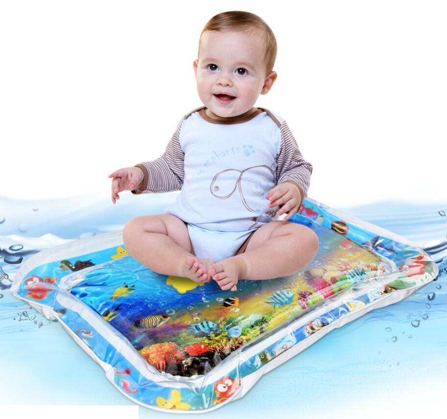 Baby Inflatable Water Mat - Summer Beach Play Cushion for Infants & Toddlers