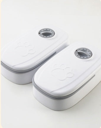Automatic Pet Feeder Smart Food Dispenser For Cats Dogs Timer Stainless Steel Bowl Auto Dog Cat Pet Feeding Pets Supplies - Hiccupzz