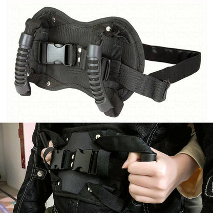 Secure Your Ride with this Practical Motorcycle Seat Safety Armrest - High Security & Durability Guaranteed! - Hiccupzz