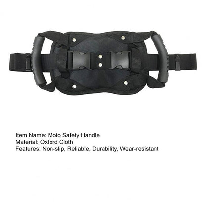 Secure Your Ride with this Practical Motorcycle Seat Safety Armrest - High Security & Durability Guaranteed! - Hiccupzz