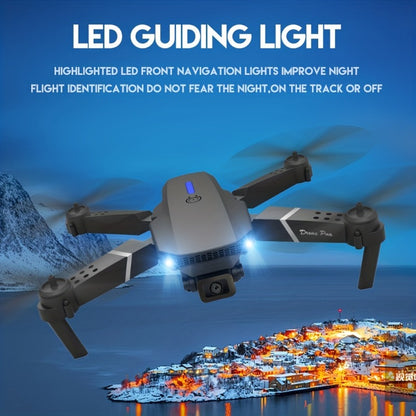 Foldable KBDFA E88 Drone with HD Camera, Obstacle Avoidance, and WIFI Control - Hiccupzz