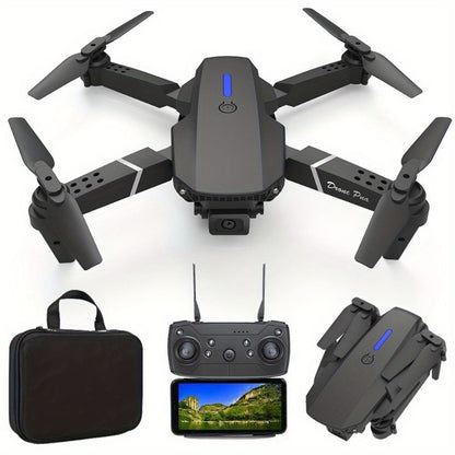 Foldable KBDFA E88 Drone with HD Camera, Obstacle Avoidance, and WIFI Control - Hiccupzz