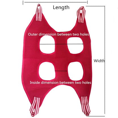 Pet Grooming Hammock For Dog & Cat, Cat Hammock Restraint Bag For Bathing Trimming Nail Clipping - Hiccupzz