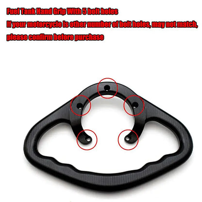 Motorcycle CNC Aluminum Alloy Passenger Armrest, For KTM Duke 125 200 RC390 Motorcycle Fuel Can Armrest - Hiccupzz