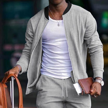 Men's Fashion Casual Solid Color Oversized Coat - Hiccupzz