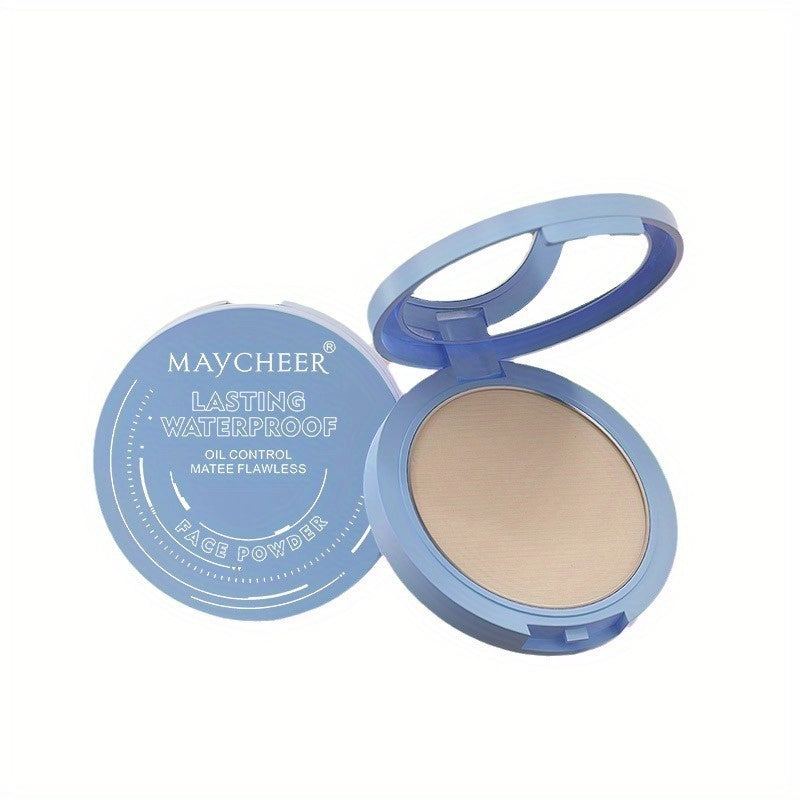 3 colors Matte Face Powder - Long Lasting Oil Control Setting Powder for Flawless Makeup with Puff Included