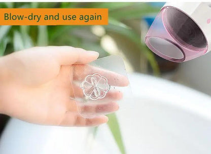 Punch-Free Wall Hook (1/5/10pcs): Self-Adhesive Plastic Hook for Keys, Hats, Towels, and Sundries - Storage Solution for Bathroom, Bedroom, Office, and Kitchen - Hiccupzz