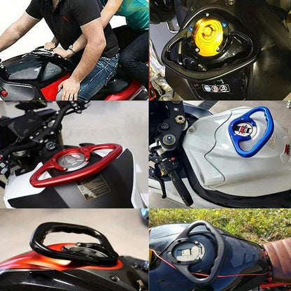 Motorcycle Grab Bar Fuel Tank Armrest Front Passenger Hand Grip For Suzuki GSXR 600 750 1000 1300 GSX250 GSR400 600 Motorcycle Accessories - Hiccupzz